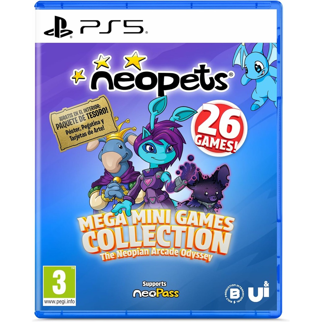PS5 NEOPETS - MEGA MINI GAMES COLLECTION - THE NEO