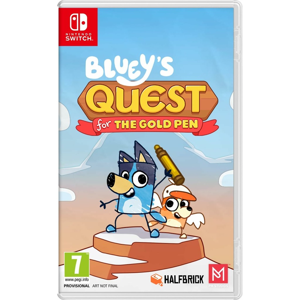 SWITCH BLUEY'S QUEST FOR THE GOLD PEN