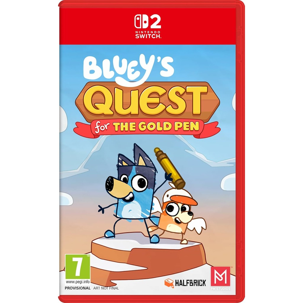 SWITCH2 BLUEY'S QUEST FOR THE GOLD PEN
