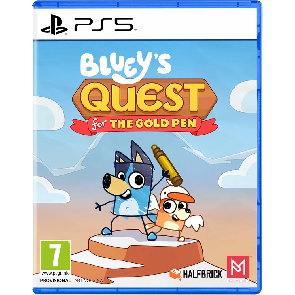 PS5 BLUEY'S QUEST FOR THE GOLD PEN