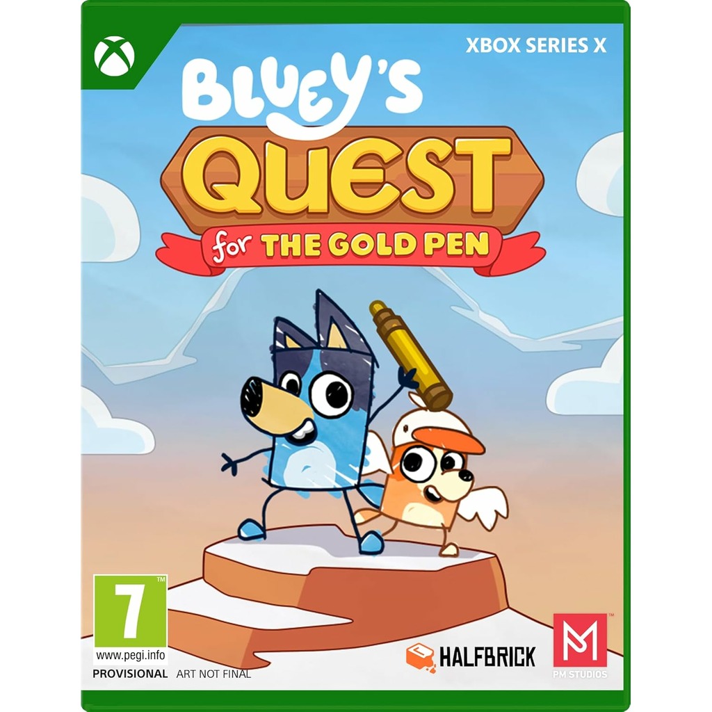XBOXX BLUEY'S QUEST FOR THE GOLD PEN