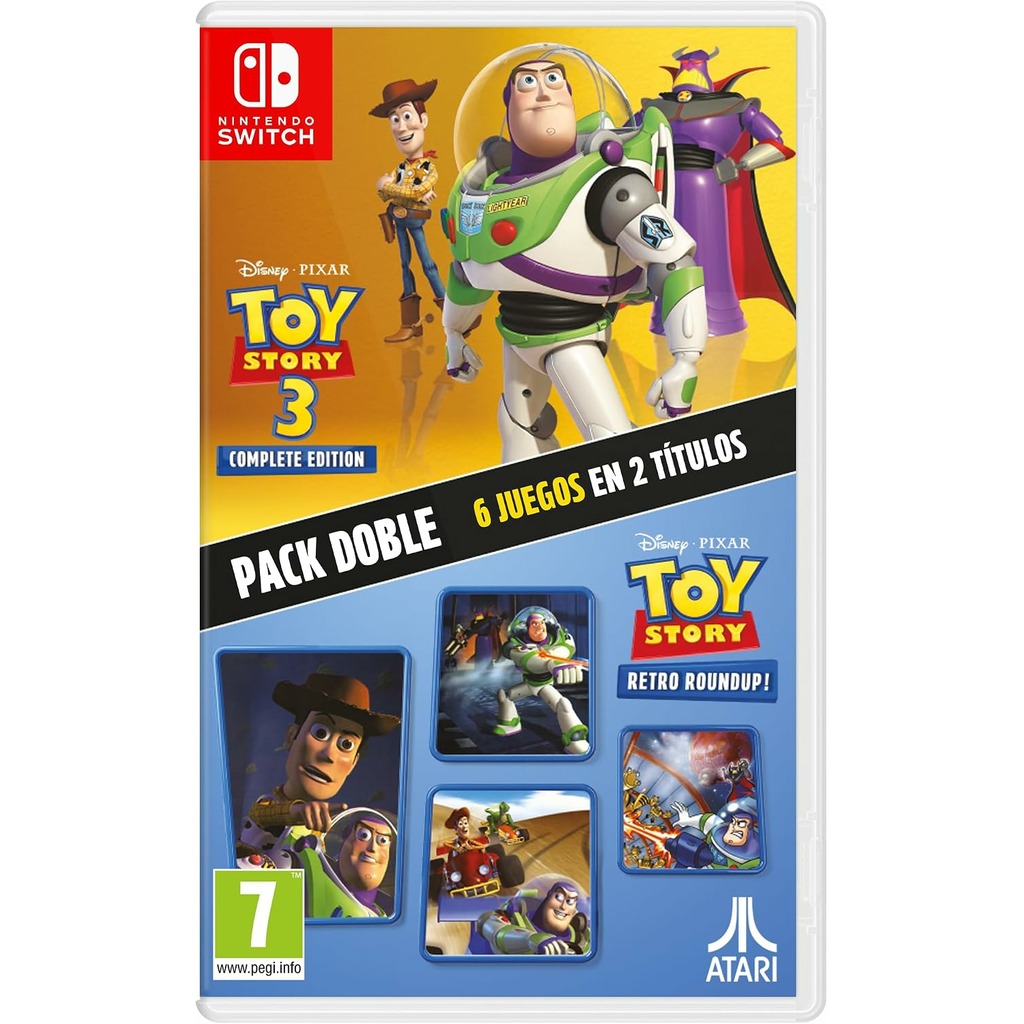 SWITCH TOY STORY:RETRO ROUNDUP+TOY STORY 3 COMPLET