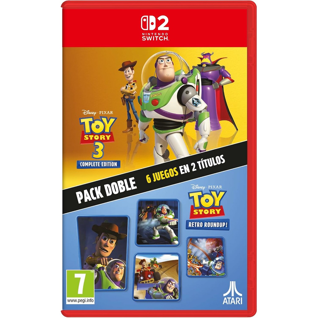 SWITCH2 TOY STORY:RETRO ROUNDUP+TOY STORY 3 COMPLE