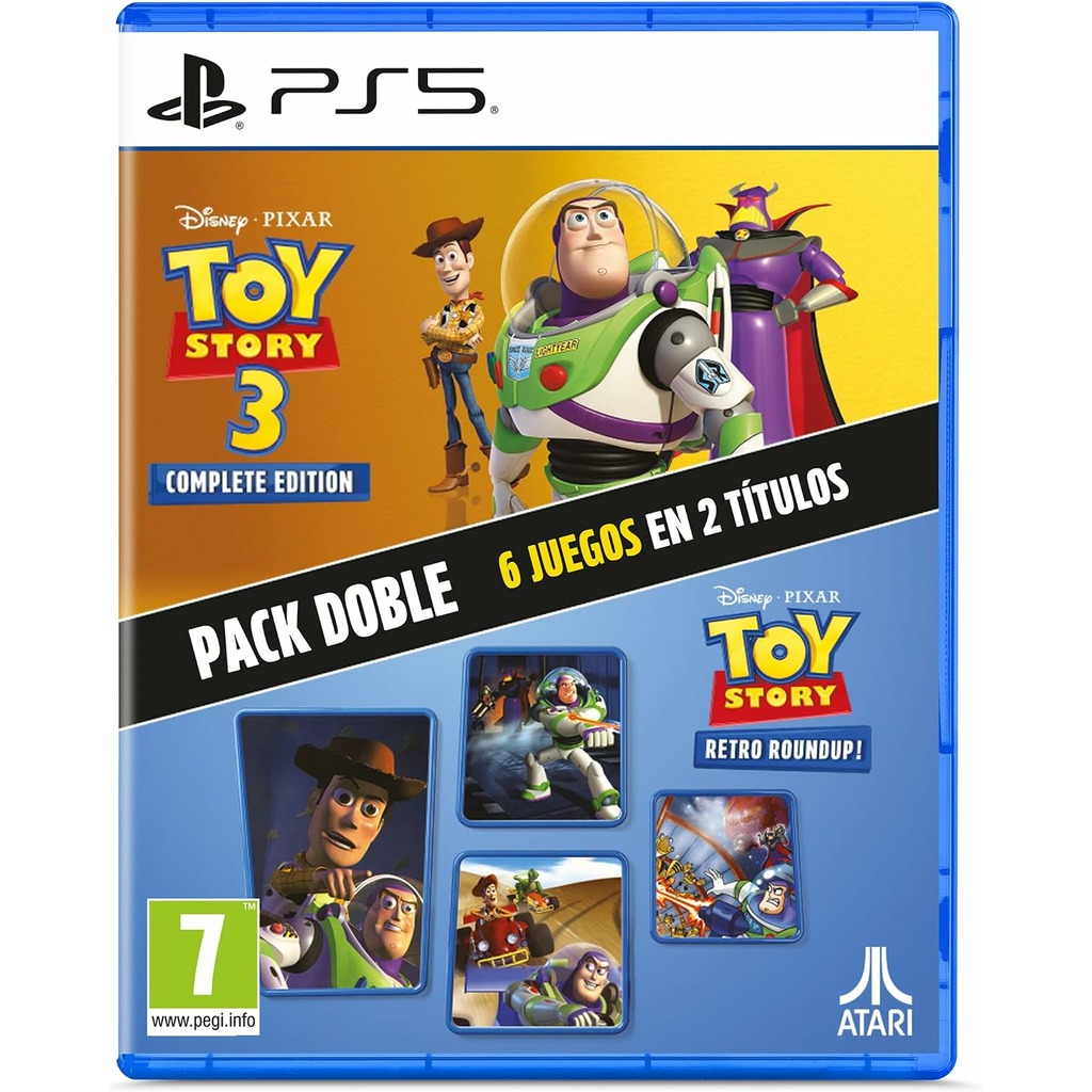 PS5 TOY STORY:RETRO ROUNDUP+TOY STORY 3 COMPLETE