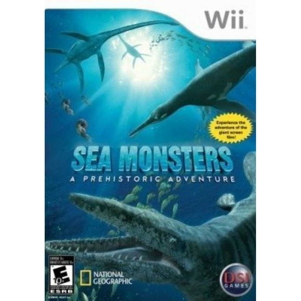 WII SEA MONSTERS A PREHISTORIC ADVENTURES