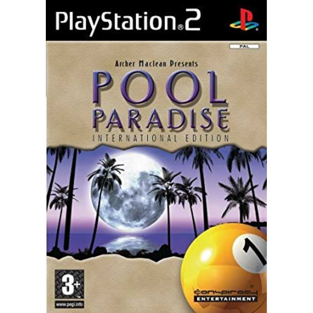 PS2 POOL PARADISE INTERNATIONAL EDITION
