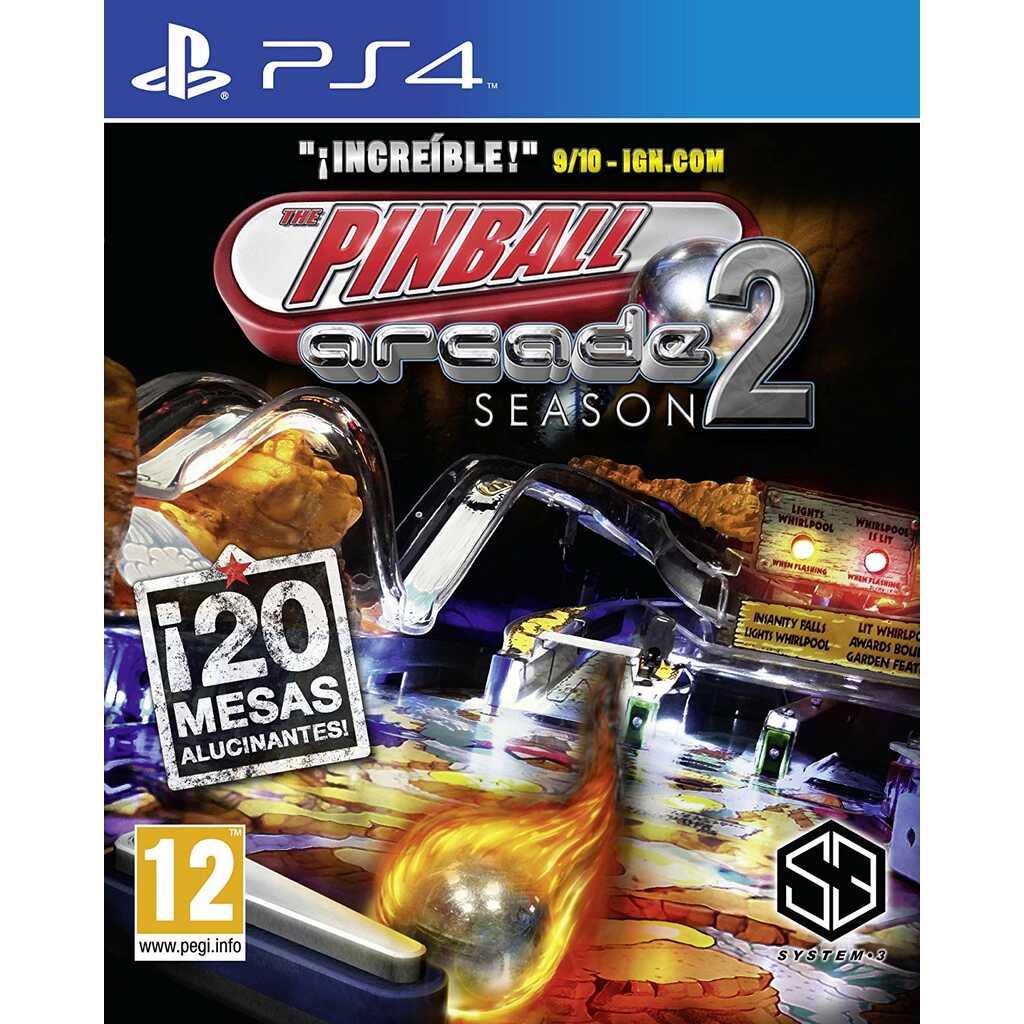 PS4 THE ARCADE PINBALL SEASON 2