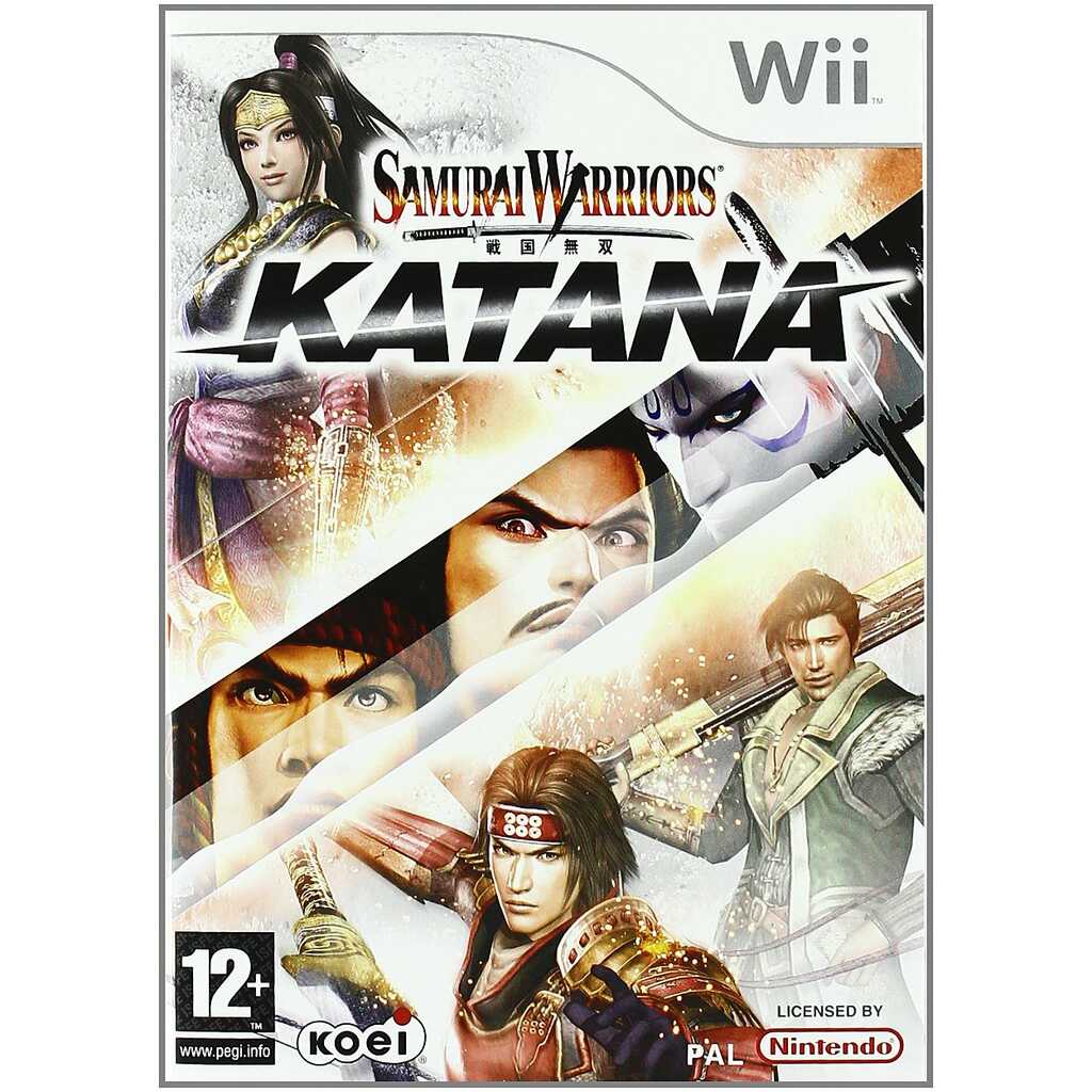 WII SAMURAI WARRIORS KATANA