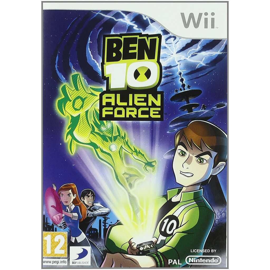 WII BEN 10 ALIEN FORCE