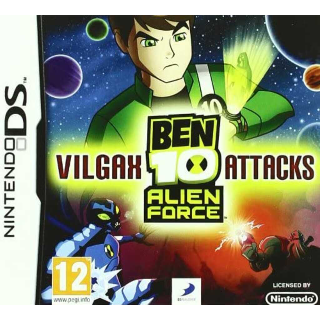NDS BEN 10 ALIEN FORCE VILGAX ATTACKS