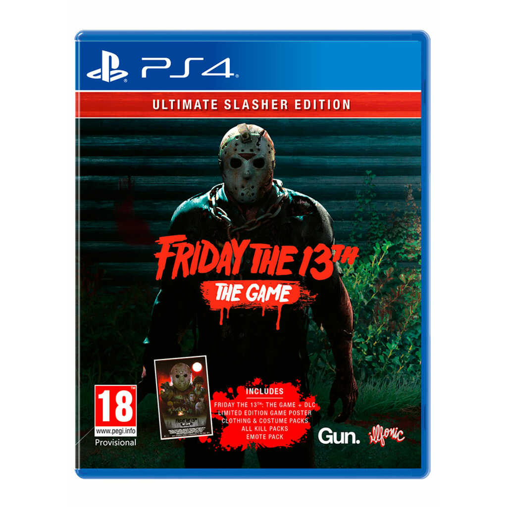 PS4 FRIDAY THE 13TH THE GAME ULTIMATE SLASHER EDIT