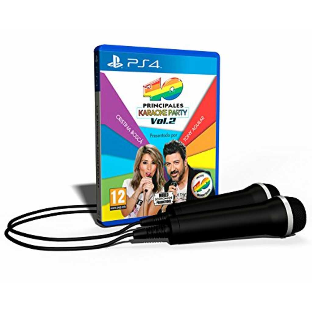 PS4 LOS 40 PRINCIPALES KARAOKE PARTY VOL.2+ MICROS
