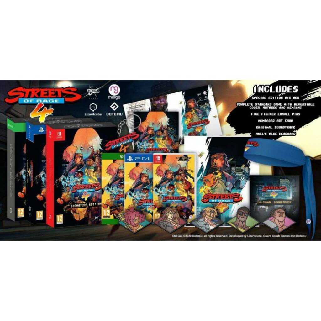 XBOXONE STREETS OF RAGE SIGNATURE EDITION