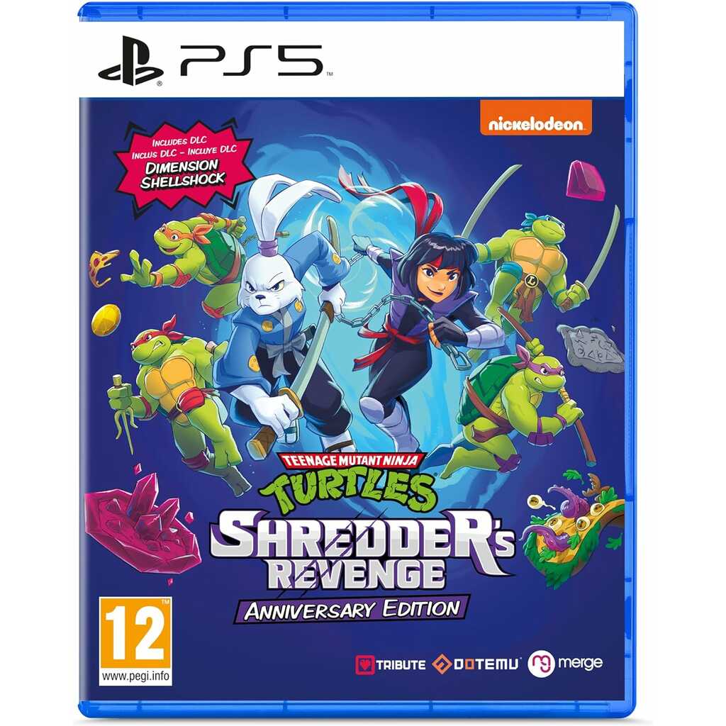 PS5 TEENAGE MUTANT NINJA TURTLES SHREDDERS ANIVERS