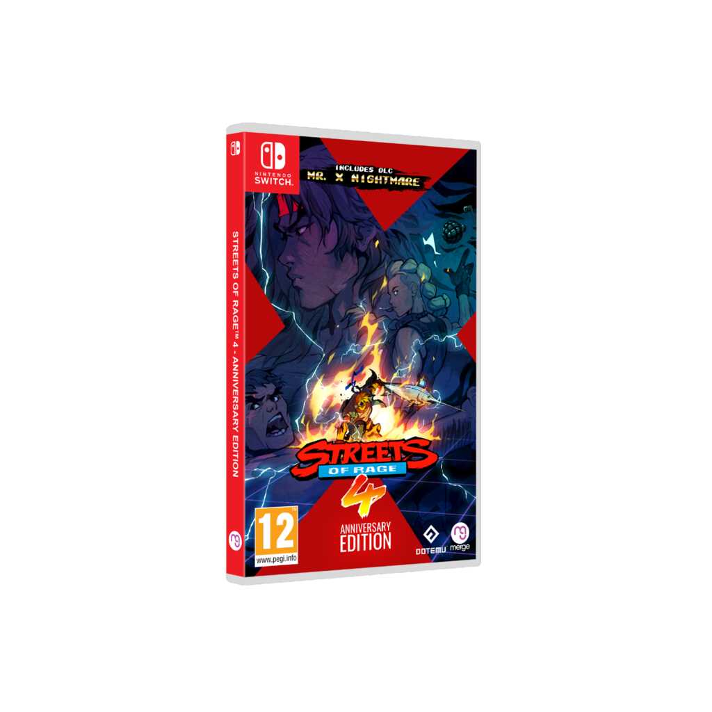 SWITCH STREETS OF RAGE 4 : ANNIVERSARY EDITION