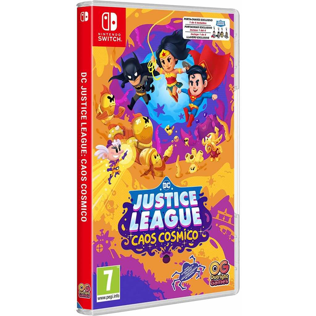 SWITCH DC JUSTICE LEAGUE: CAOS COSMICO D1 E