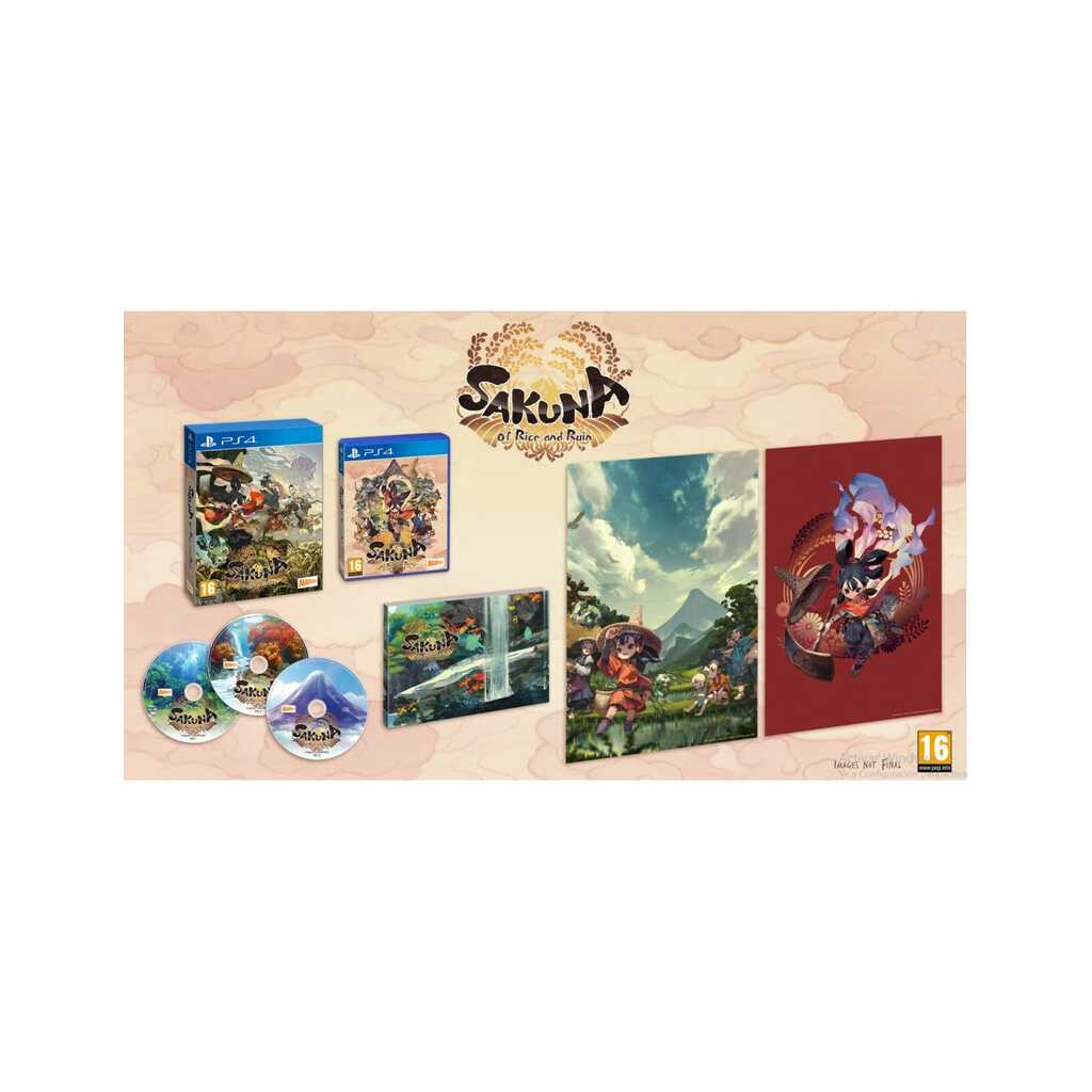 PS4 SAKUNA: OF RICE AND RUIN - DIVINE EDITION