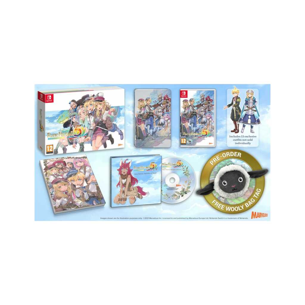 SWITCH RUNE FACTORY 5 LIMITED EDITION