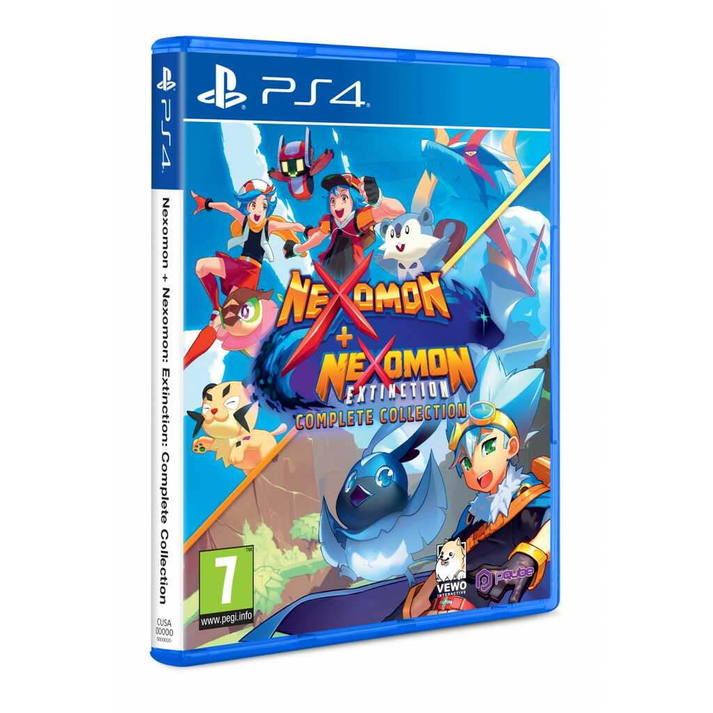 PS4 NEXOMON + NEXOMON EXTINCTION - COMPLETE COLLEC