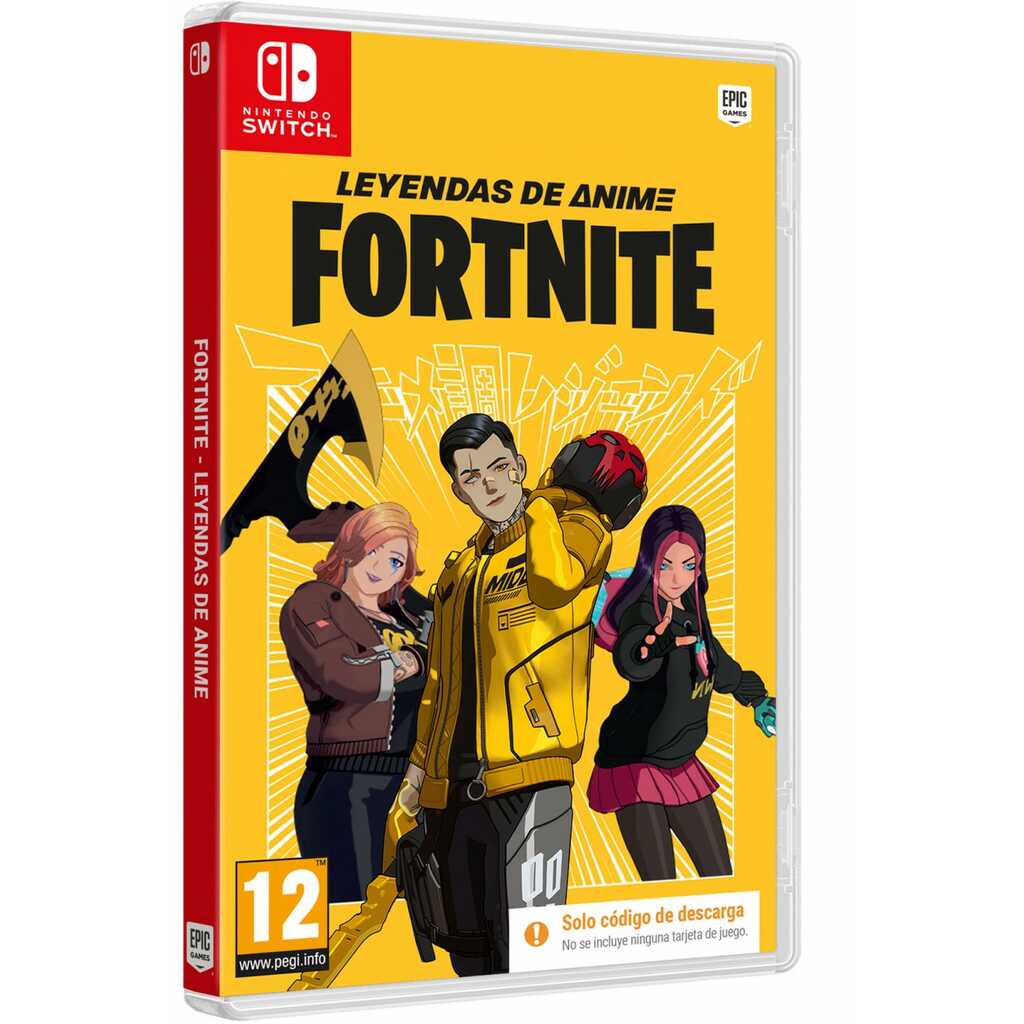 SWITCH FORTNITE LEYENDAS DE ANIME