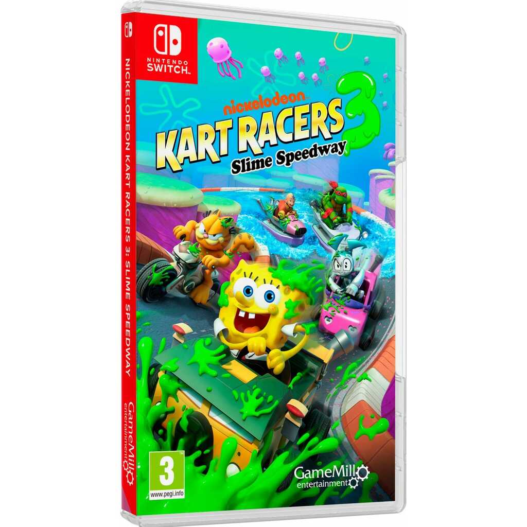 SWITCH NICKELODEON KART RACERS 3: SLIME S. PROMO