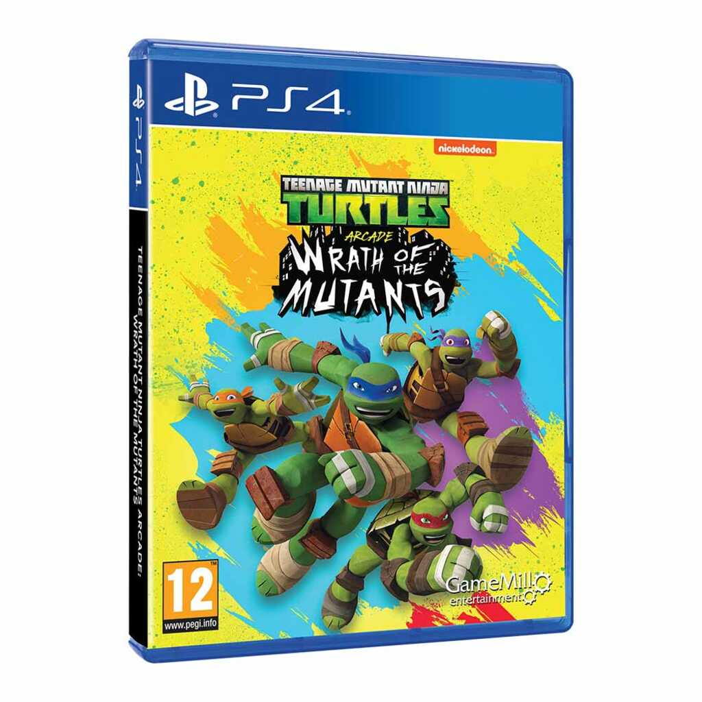 PS4 TMNT WRATH OF THE MUTANTS