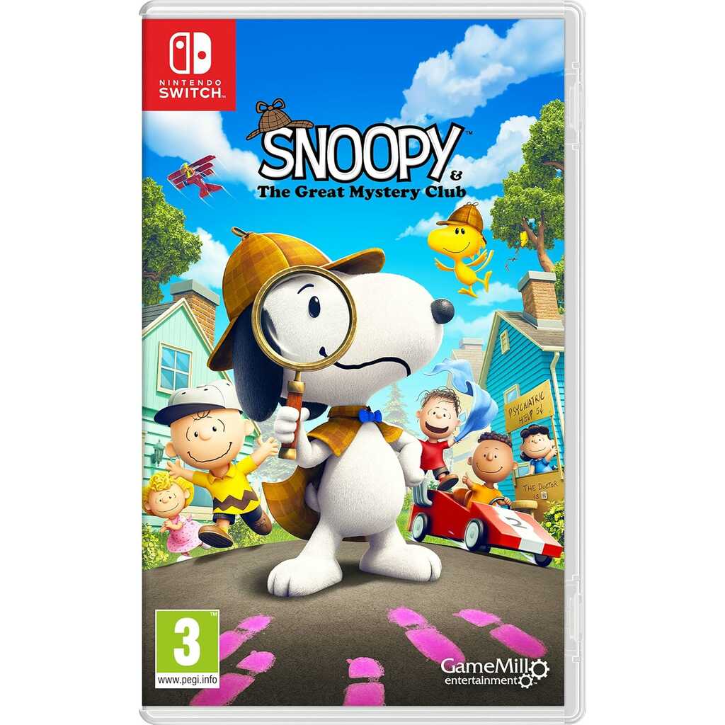 SWITCH DETECTIVE SNOOPY