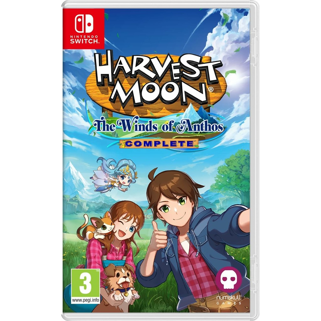 SWITCH HARVEST MOON THE WINDS OF ANTHOS COMPLETE E