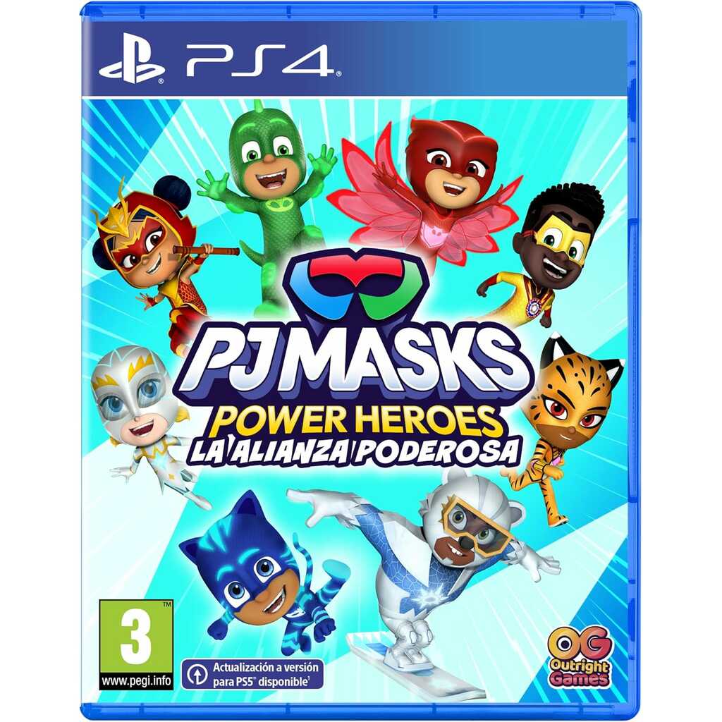 PS4 PJ MASKS POWER HEROES - LA ALIANZA PODEROSA