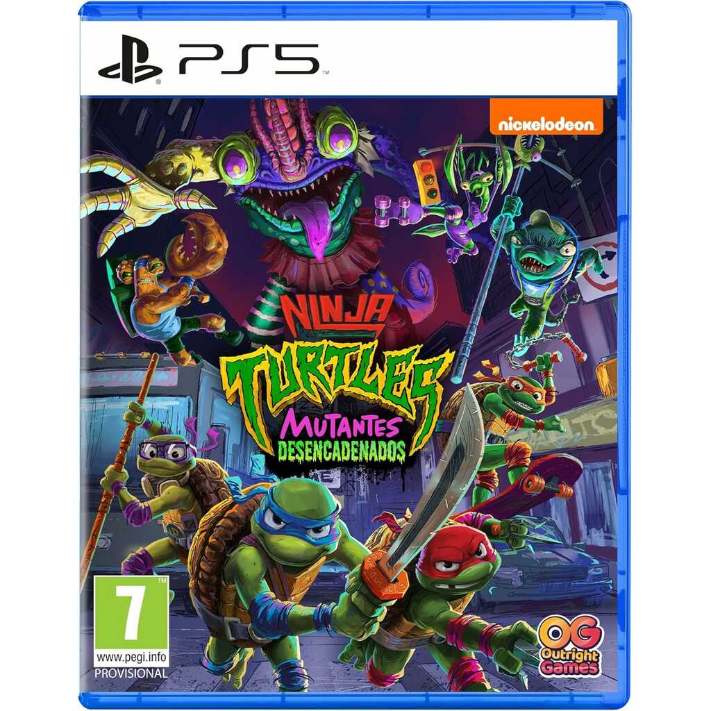 PS5 NINJA TURTLES: MUTANTES DESENCADENADOS (PROMO)