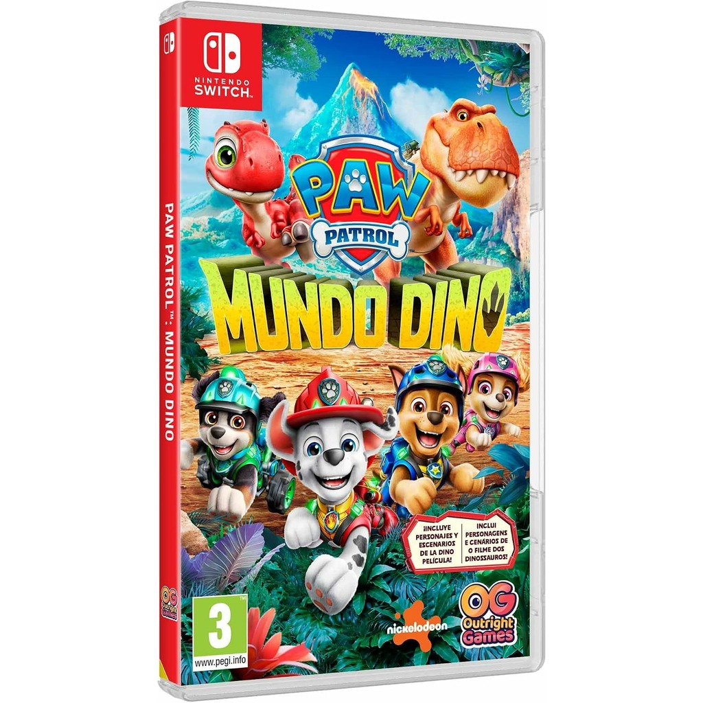SWITCH PAW PATROL: MUNDO DINO