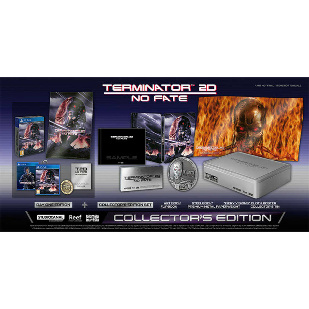 PS4 TERMINATOR 2D: NO FATE COLLECTOR'S EDITION