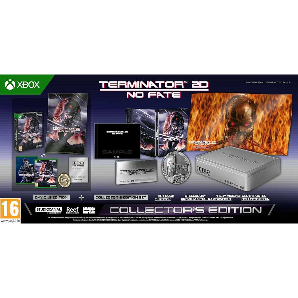 XBOXX TERMINATOR 2D: NO FATE COLLECTOR'S EDITION