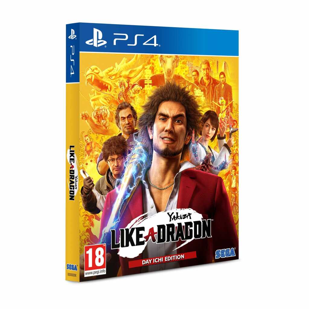 PS4 YAKUZA LIKE A DRAGON: DAY ICHI ED.