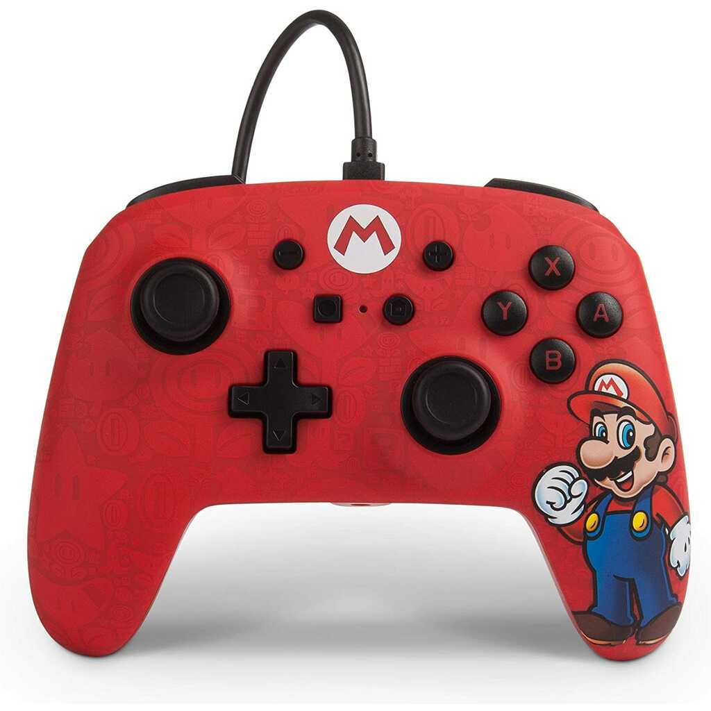 MANDO WIRED CONTROLLER SUPER MARIO EDITION SWITCH