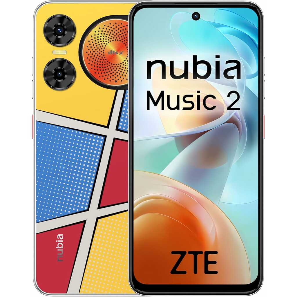 SMARTPHONE 6,6" ZTE NUBIA MUSIC 2 POP ART 128 GB