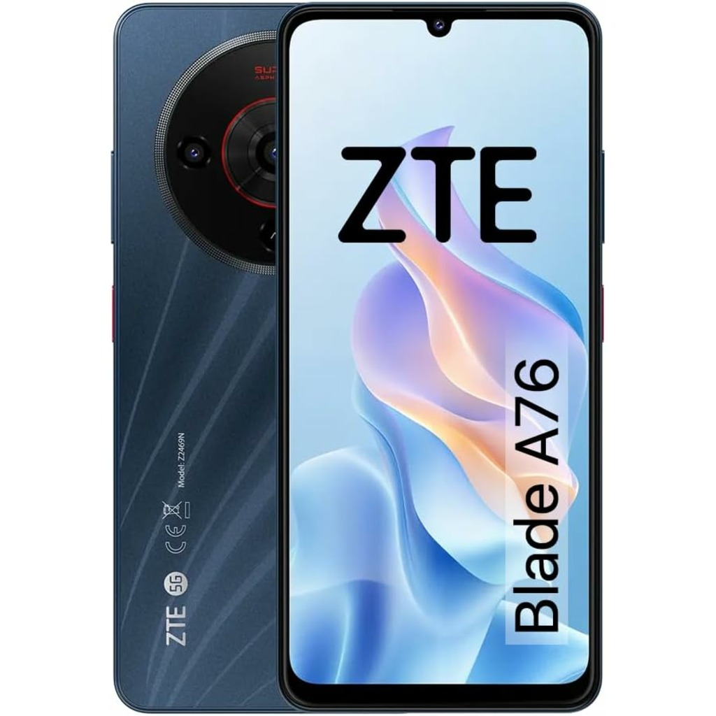SMARTPHONE 6,75" ZTE BLADE A76 128 GB 5G NEGRO