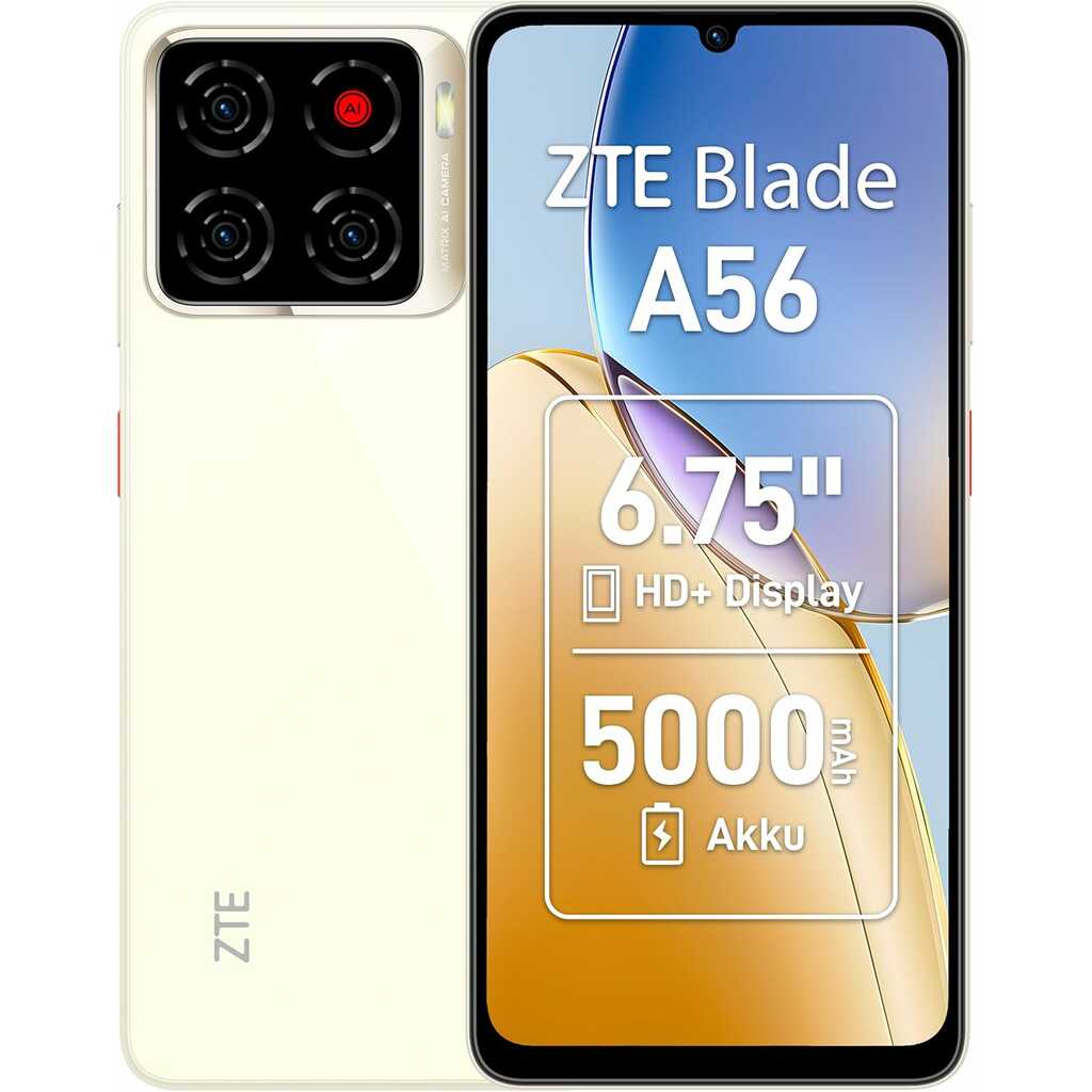 SMARTPHONE 6,75" ZTE BLADE A56 64+4 GB ORO