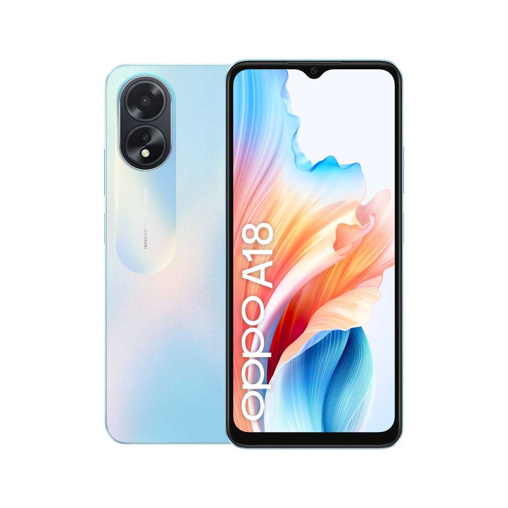 SMARTPHONE 6,56" OPPO A18 4+128GB AZUL