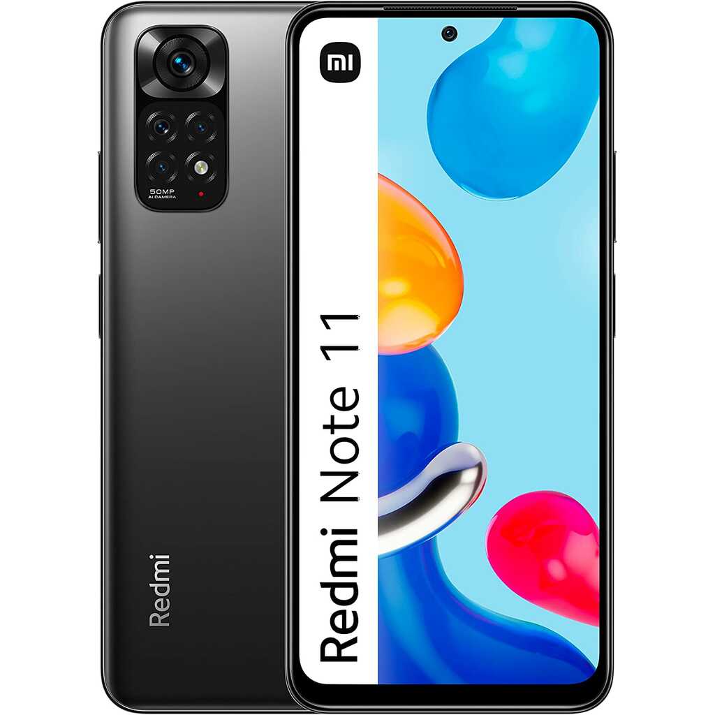 SMARTPHONE 6,5" XIAOMI REDMI NOTE 11 128+4 GB GRIS