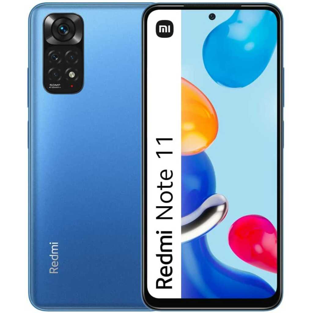 SMARTPHONE 6,5" XIAOMI REDMI NOTE 11 128+4 GB AZUL