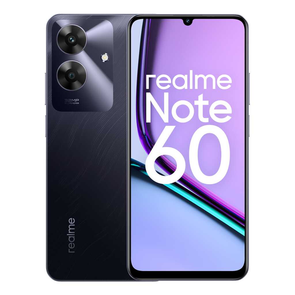 SMARTPHONE 6,74" REALME NOTE 60 128+4 GB NEGRO
