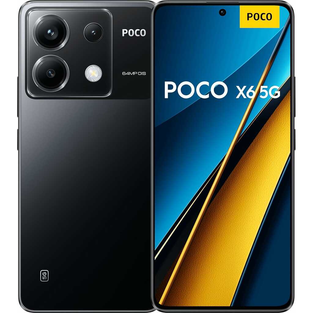 SMARTPHONE 6,67" XIAOMI POCO X6 5G 256+12 GB NEGRO
