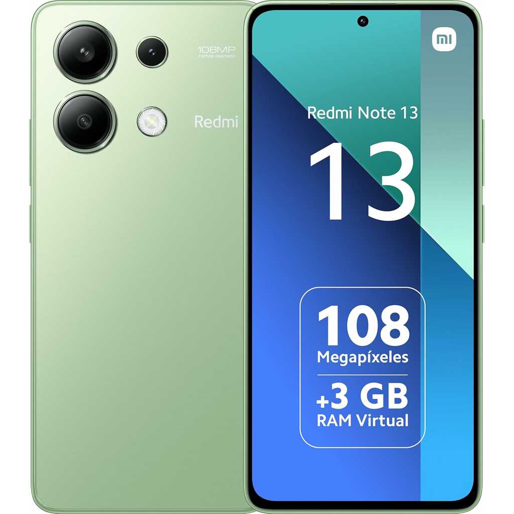 SMARTPHONE 6,67" XIAOMI REDMI NOTE 13 128+6 VERDE