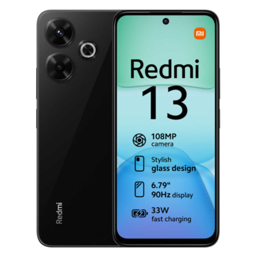 SMARTPHONE 6,79" XIAOMI REDMI 13 128+6 GB NEGRO