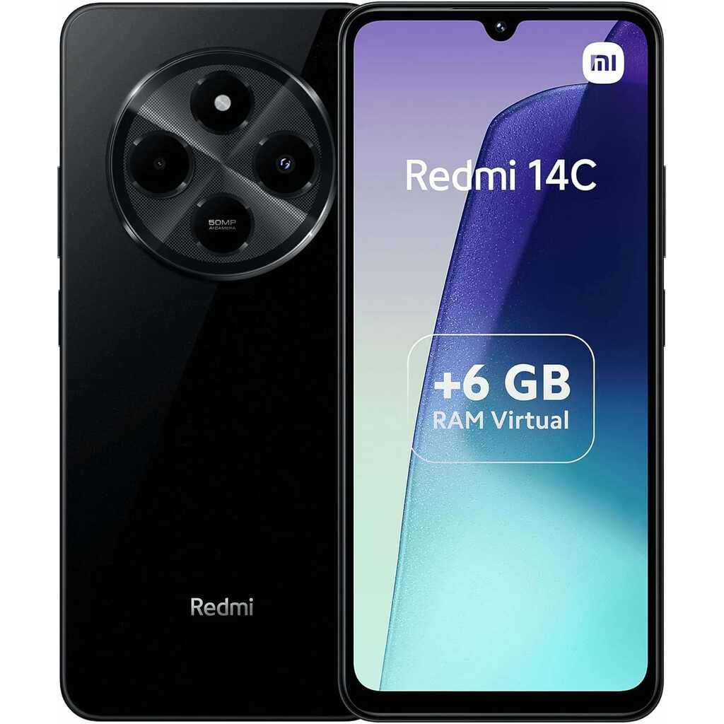 SMARTPHONE 6,88" XIAOMI REDMI 14C 128+6 GB NEGRO