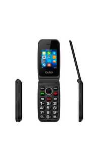 TELEFONO MOVIL 2,4" QUBO CON TAPA NEO2NW NEGRO