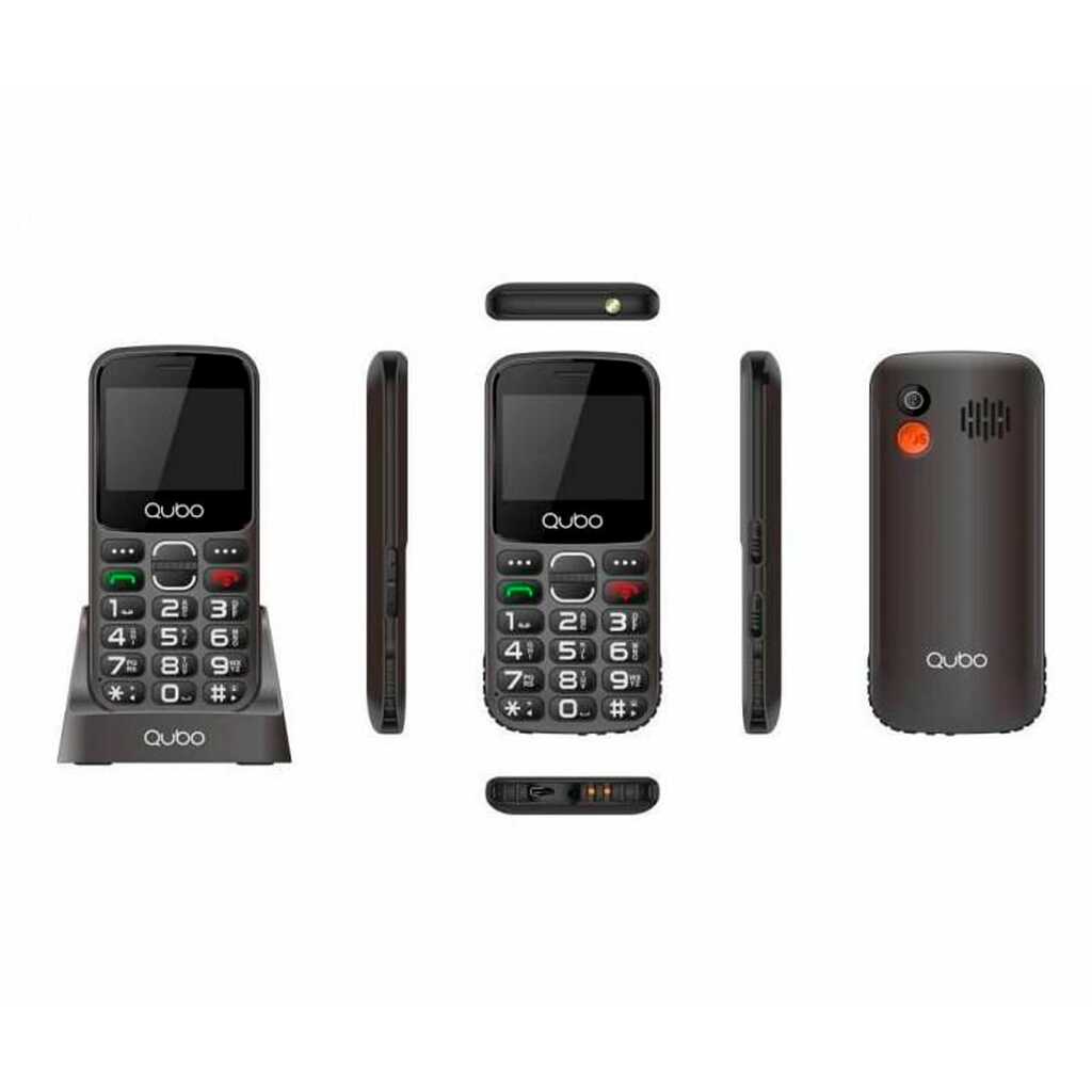 TELEFONO MOVIL 2,31" QUBO SENIOR X-230C 2G NEGRO