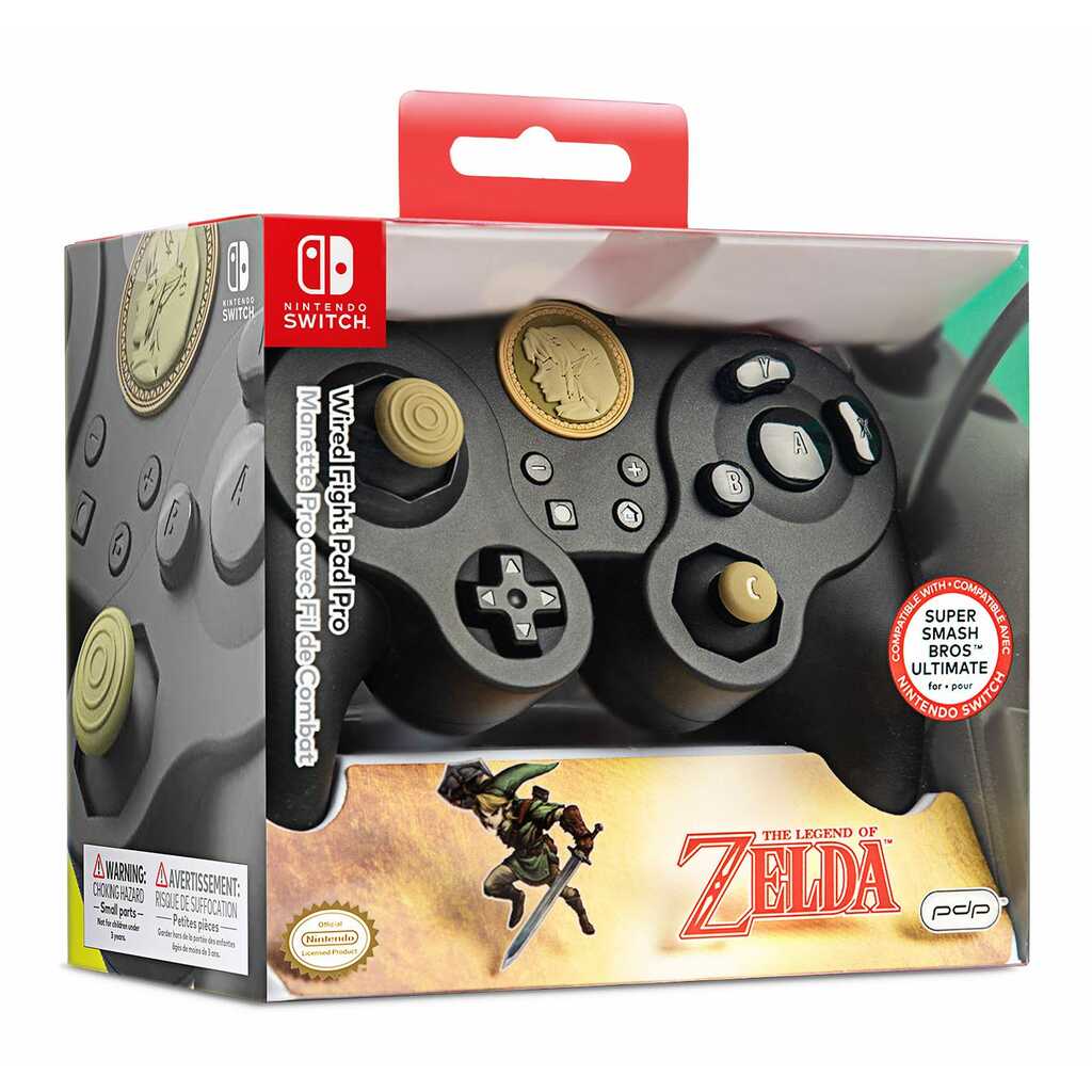 MANDO SWITCH LEGEND OF ZELDA CABLEADO