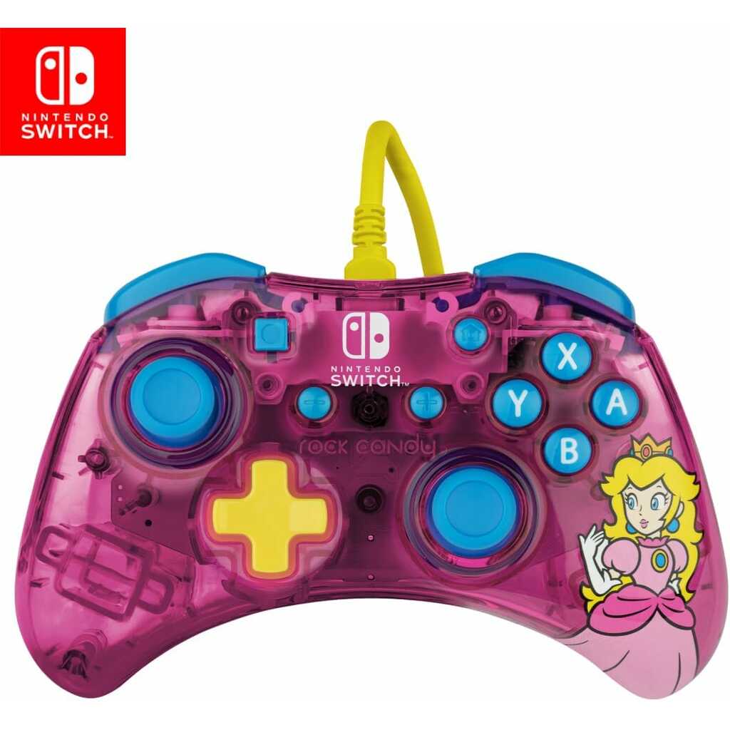MANDO WIRED ROCK CANDY PEACH NINTENDO SWITCH